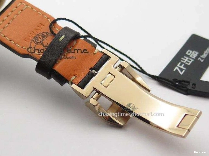 MIROTIME 0226 Big Pilot Real PR 2016 IW500917 RG ZF Best Edition Gray Dial On Brown Leather Strap A Modern 7290